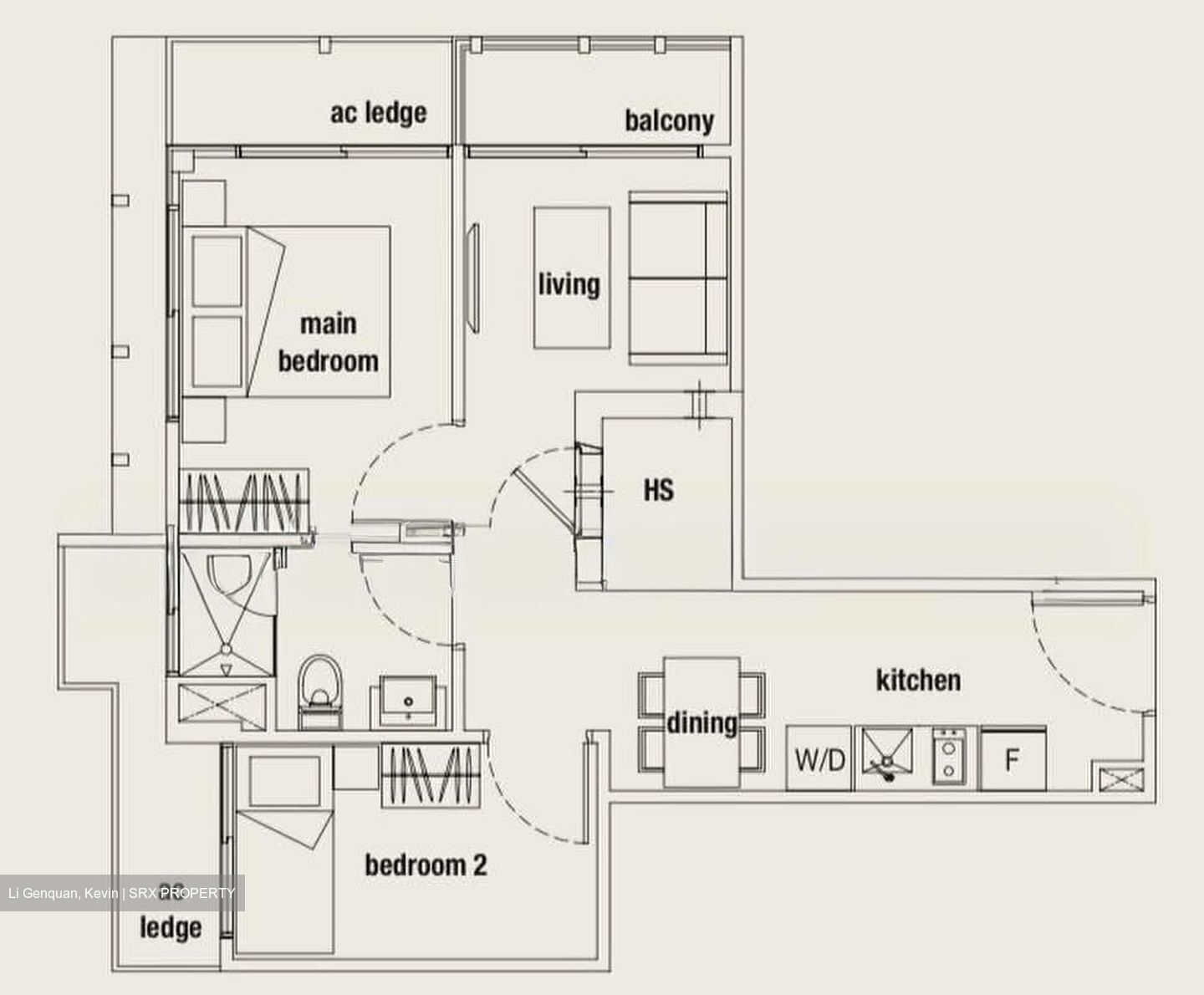 Parc Somme (D8), Apartment #600979201